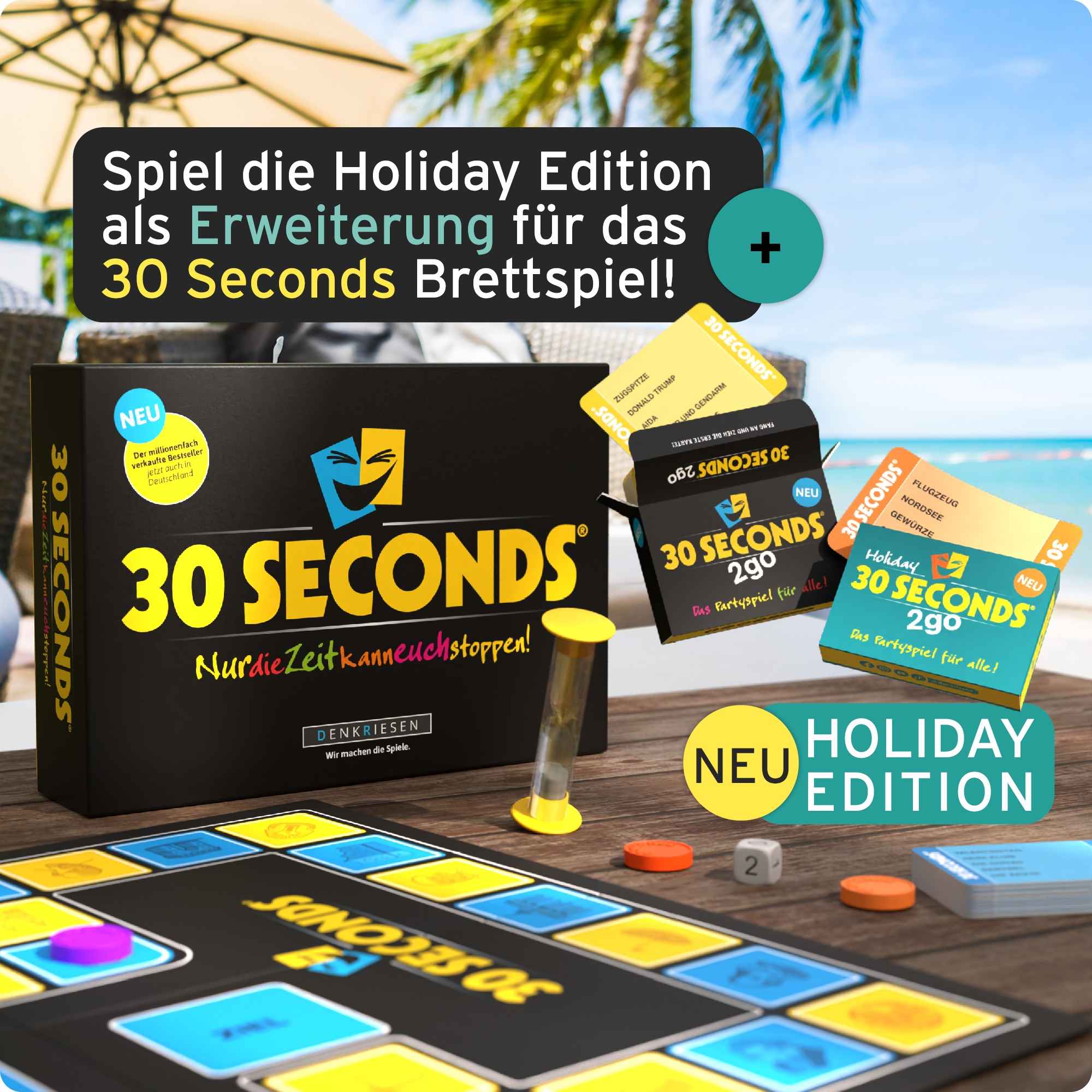 30 Seconds 2go - Urlaubs Edition "Das Partyspiel für alle!