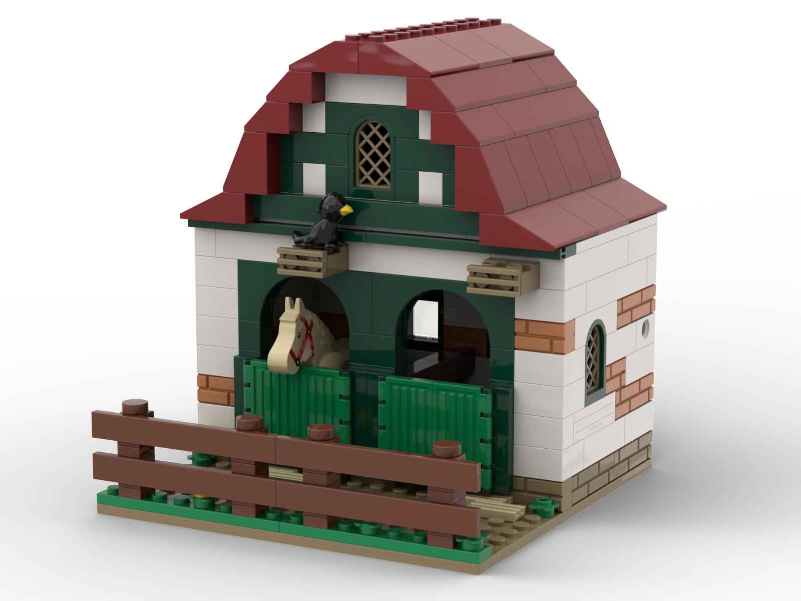 Brickfarm Ponyhof-Erweiterung - Außenboxen