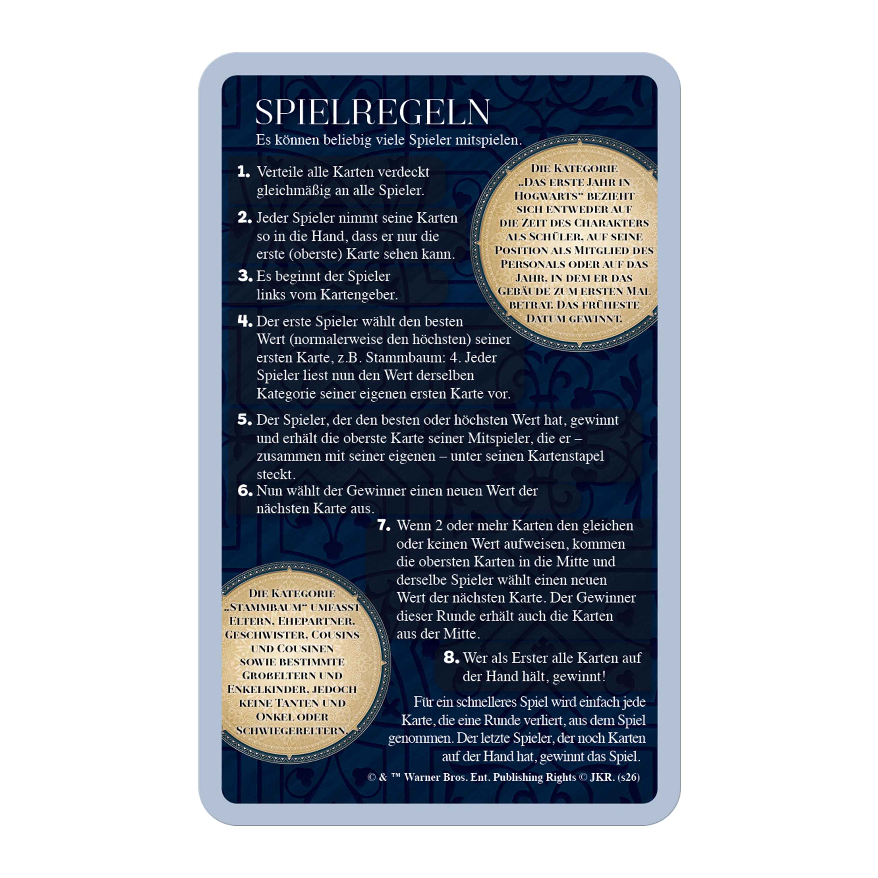 Top Trumps – Harry Potter – Die größten Hexen und Zauberer '26