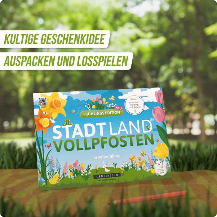 STADT LAND VOLLPFOSTEN – FRÜHLINGS EDITION -  In voller Blüte - A4