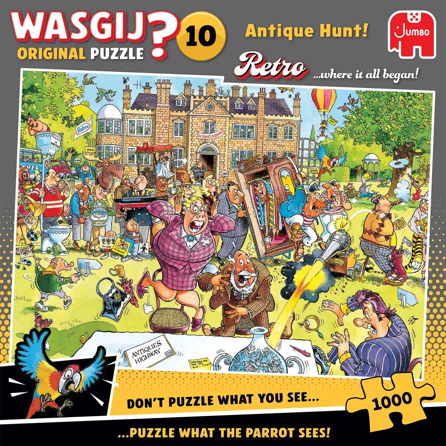 Wasgij Retro Orginal 10:Antiquitätenjagd (1000 Teile)