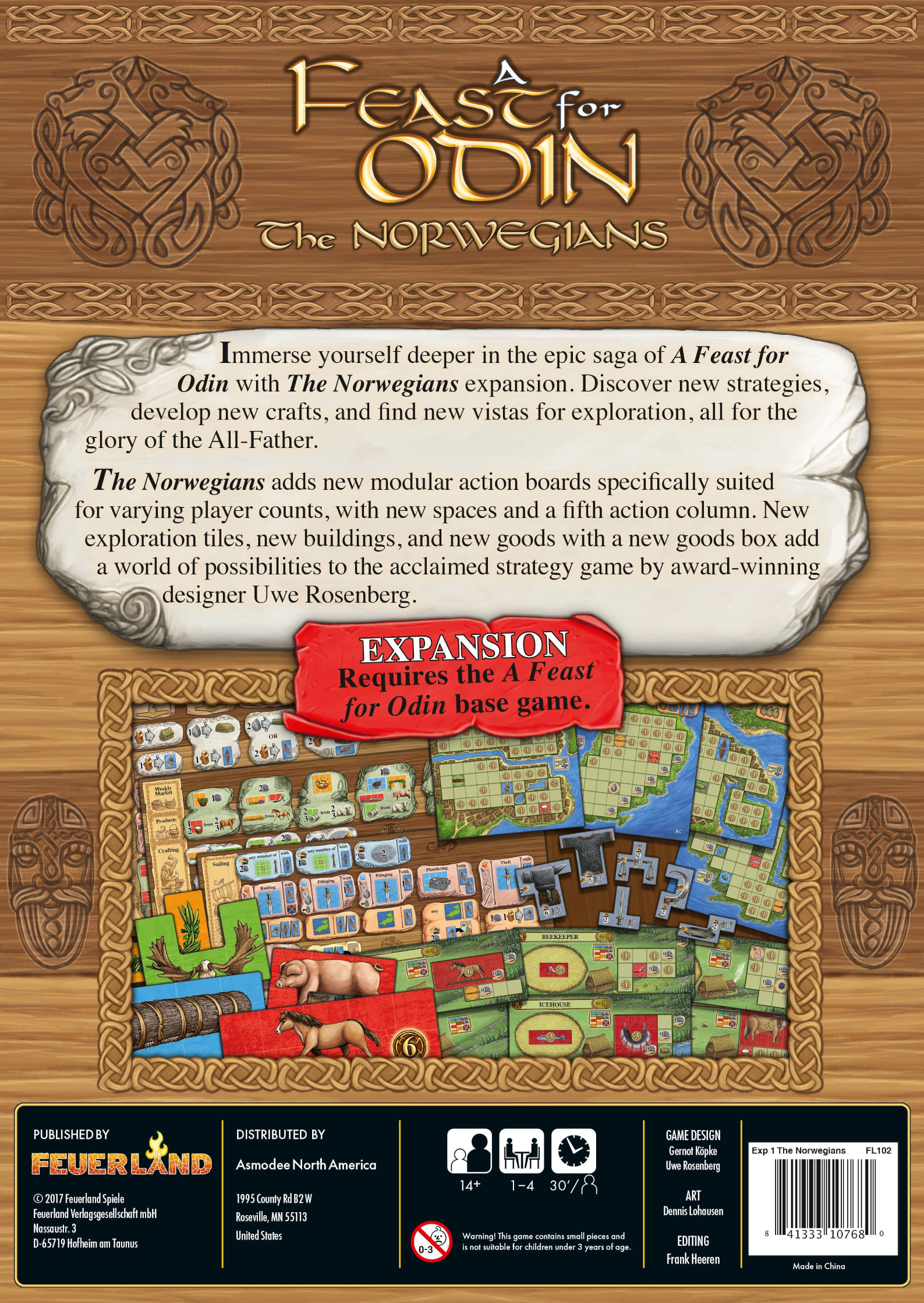 A Feast for Odin: Norwegians [Expansion]