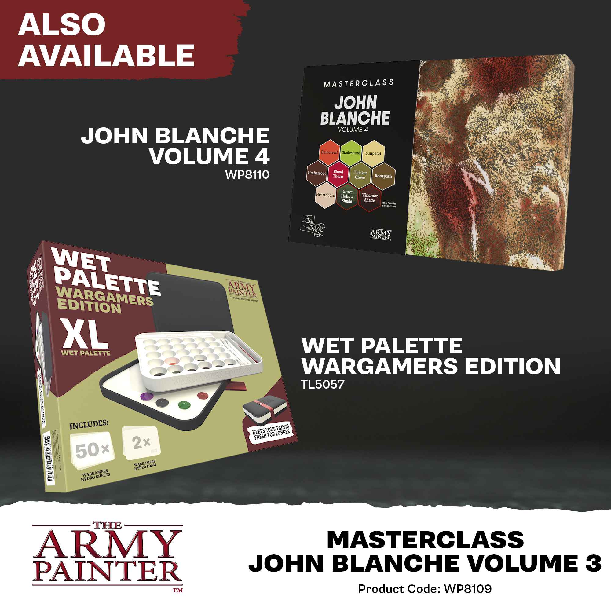 Army Painter – Masterclass: John Blanche Vol. 3 Paint Set