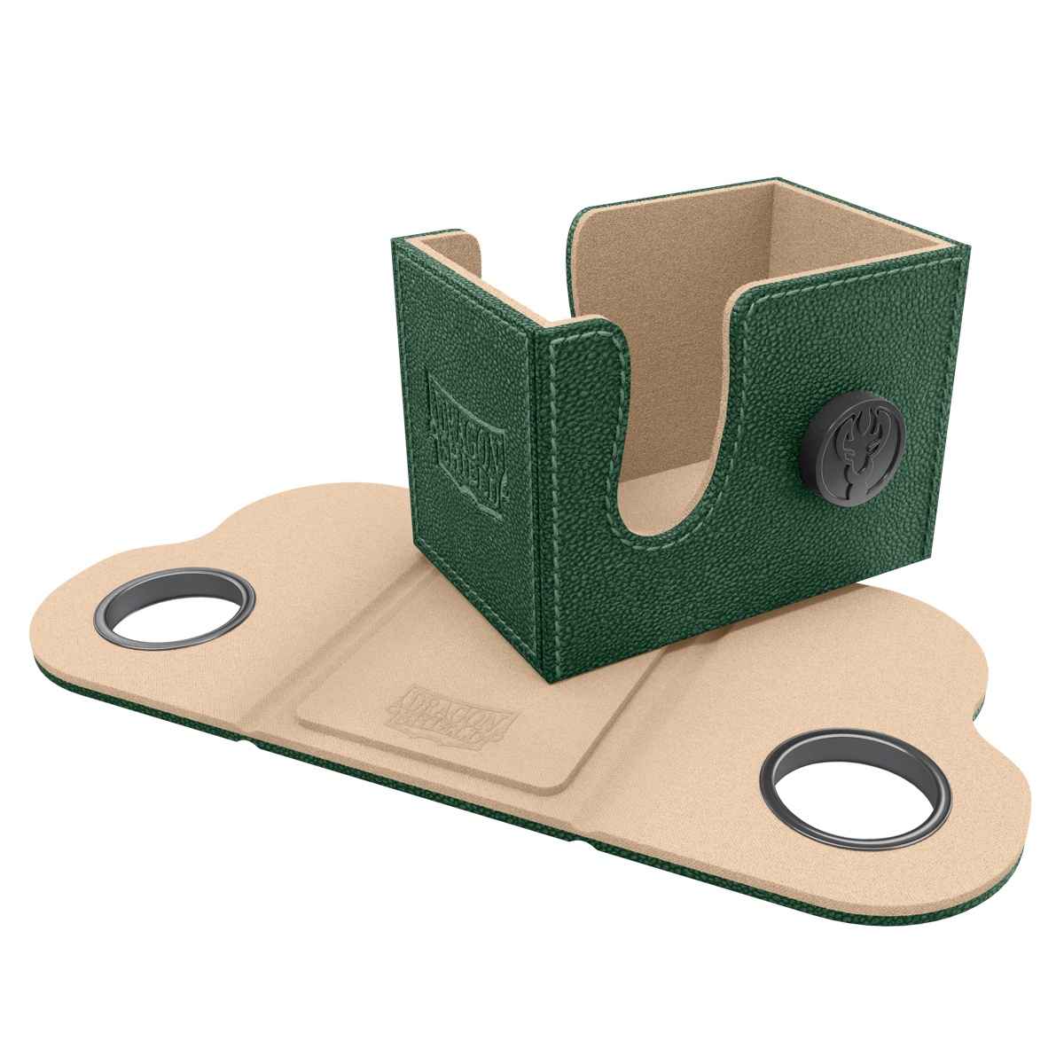Dragon Shield: Dragon Box 80+ – Green & Sand