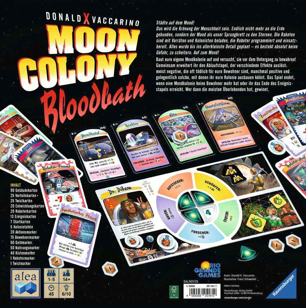 Moon Colony Bloodbath *Nominiert Kennerspiel 2026*