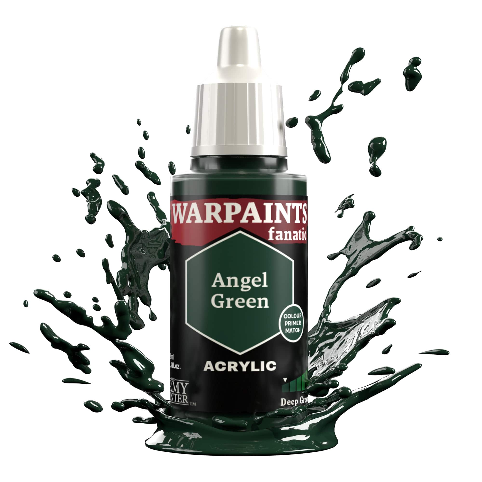 Army Painter Warpaints Fanatic: Angel Green (6)
