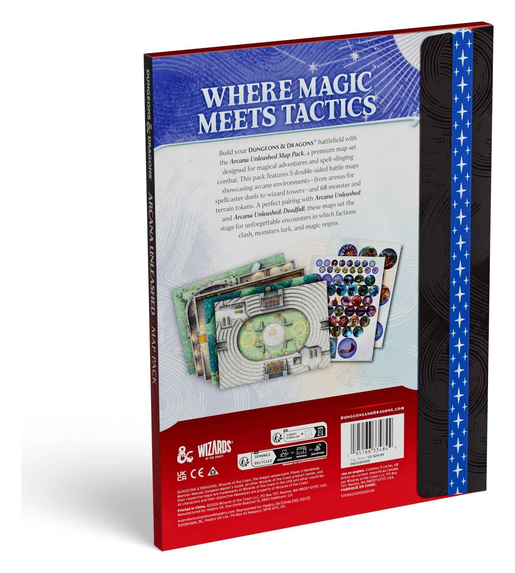 D&D: RPG Arcana Unleashed: Map Set ( englisch)