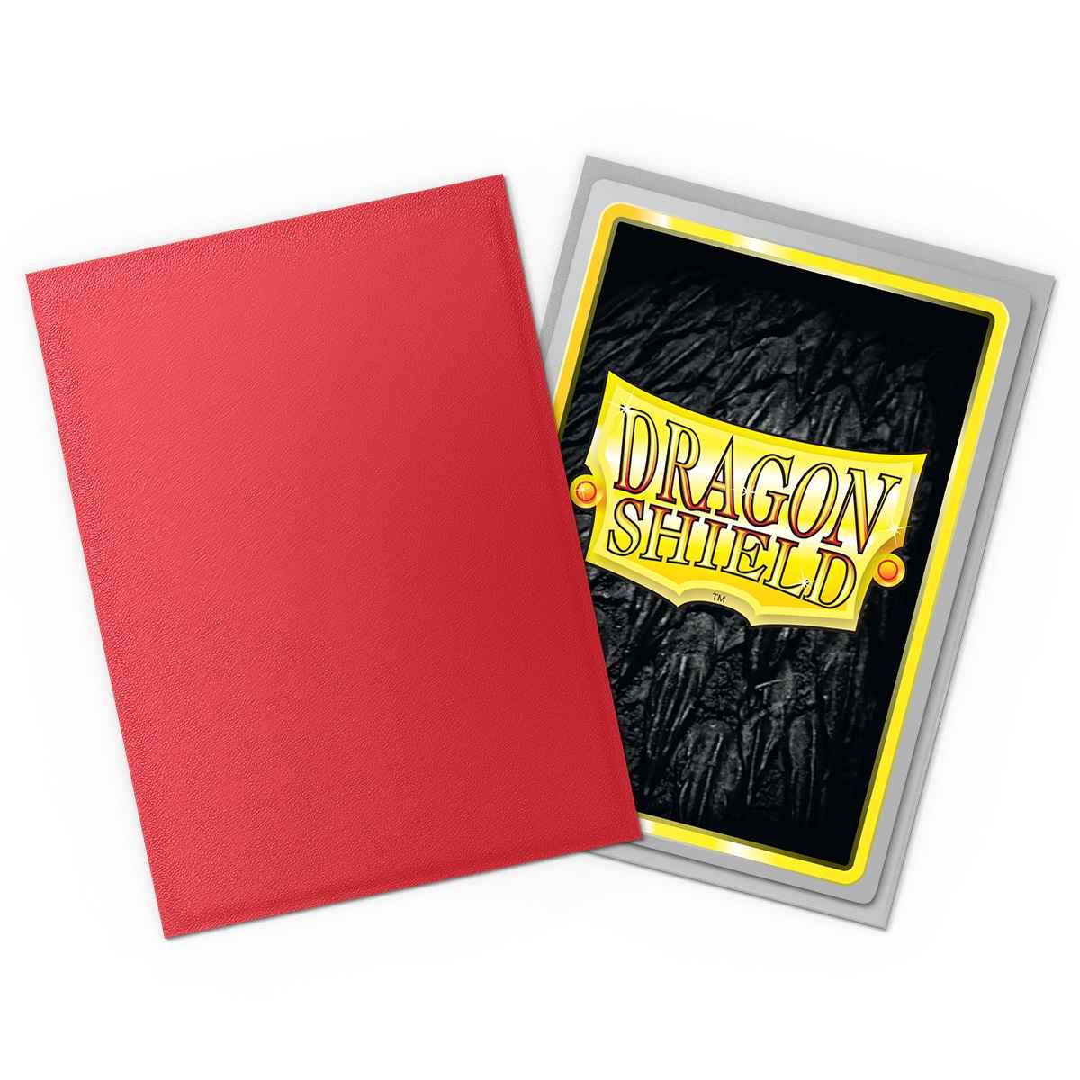 Dragon Shield: Matte – Dual Crimson & Silver(100)