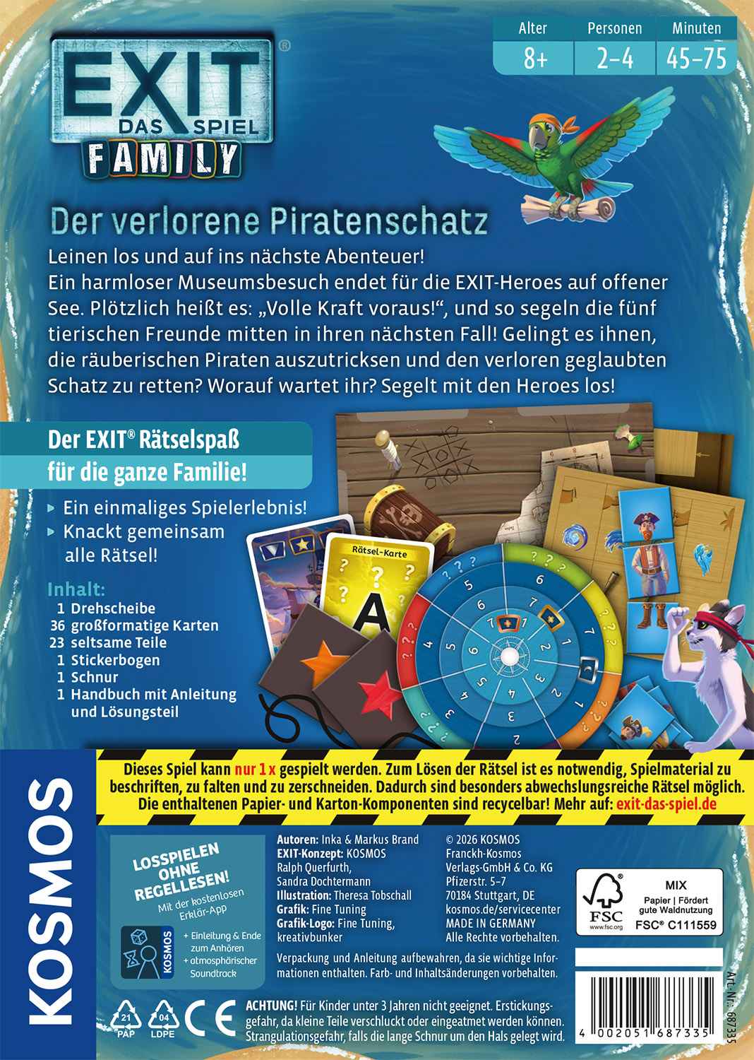 EXIT – Das Spiel Family: Der verlorene Piratenschatz