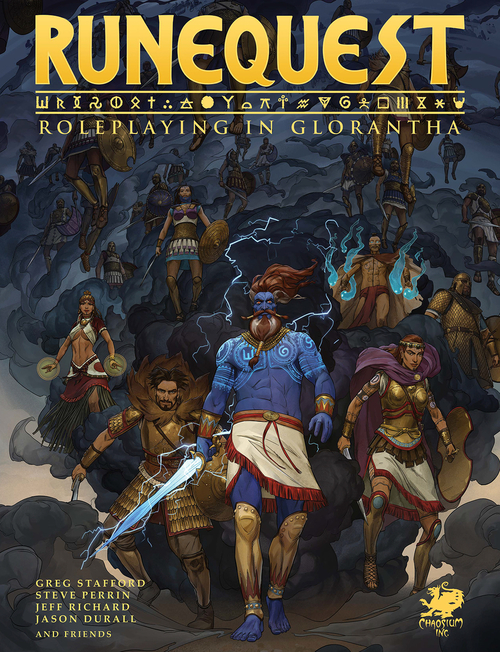 RuneQuest: Roleplaying in Glorantha Rulebook (HC)