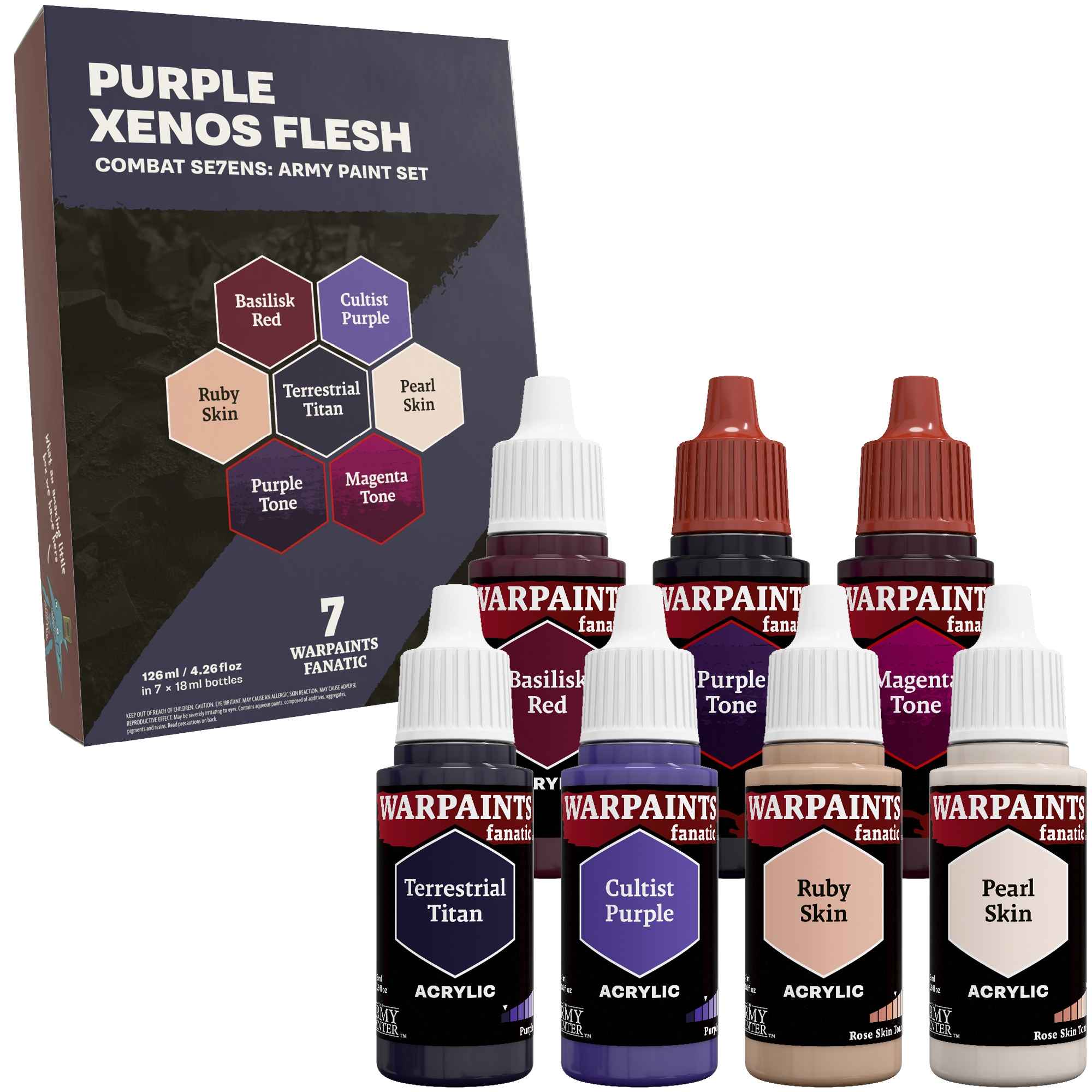 Army Painter – Purple Xenus Flesh Combat Se7ens