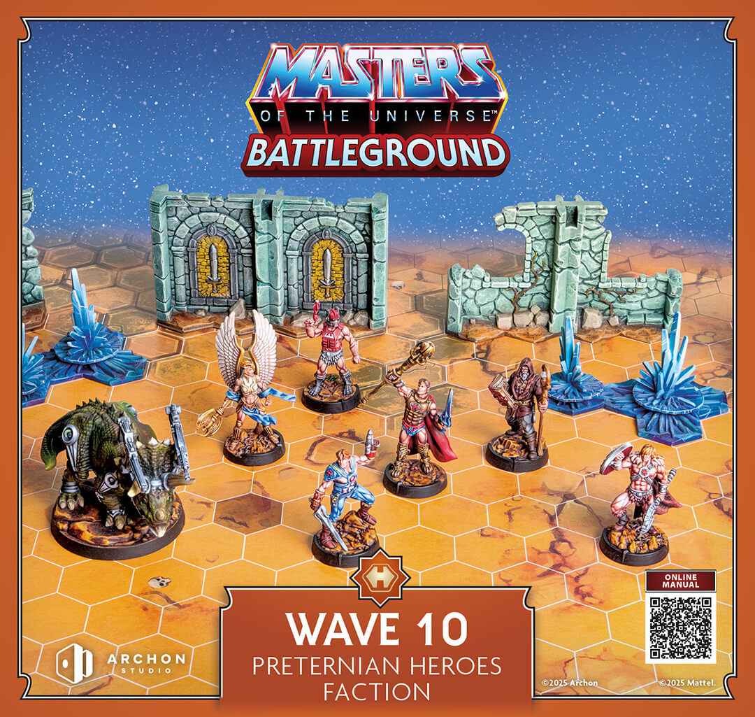 Masters Of The Universe-Battleground: Wave 10 - Preternian Heroes Faction (Deutsch)