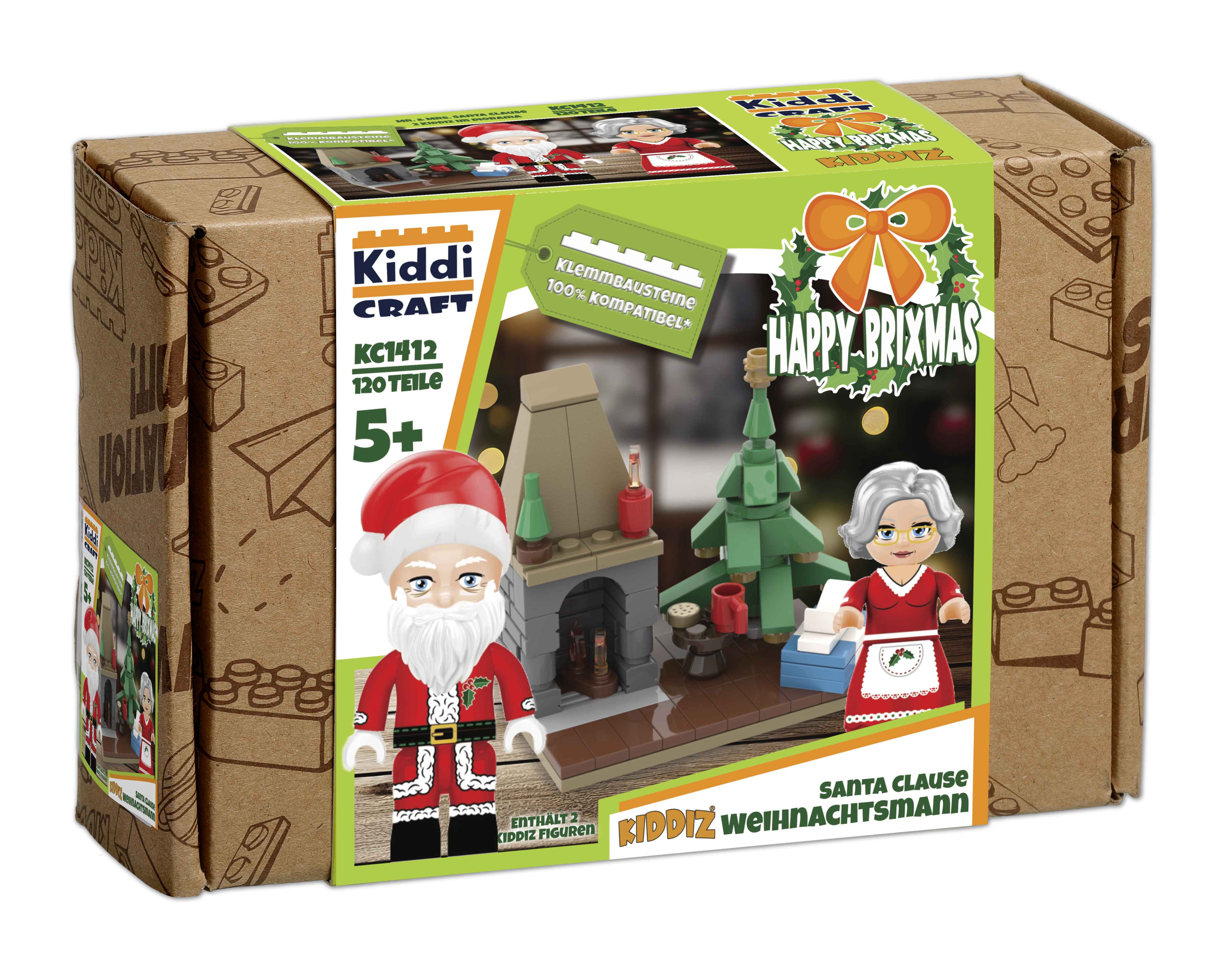 HappyBrixmas KIDDIZ Figuren-Pack: Weihnachtsmann