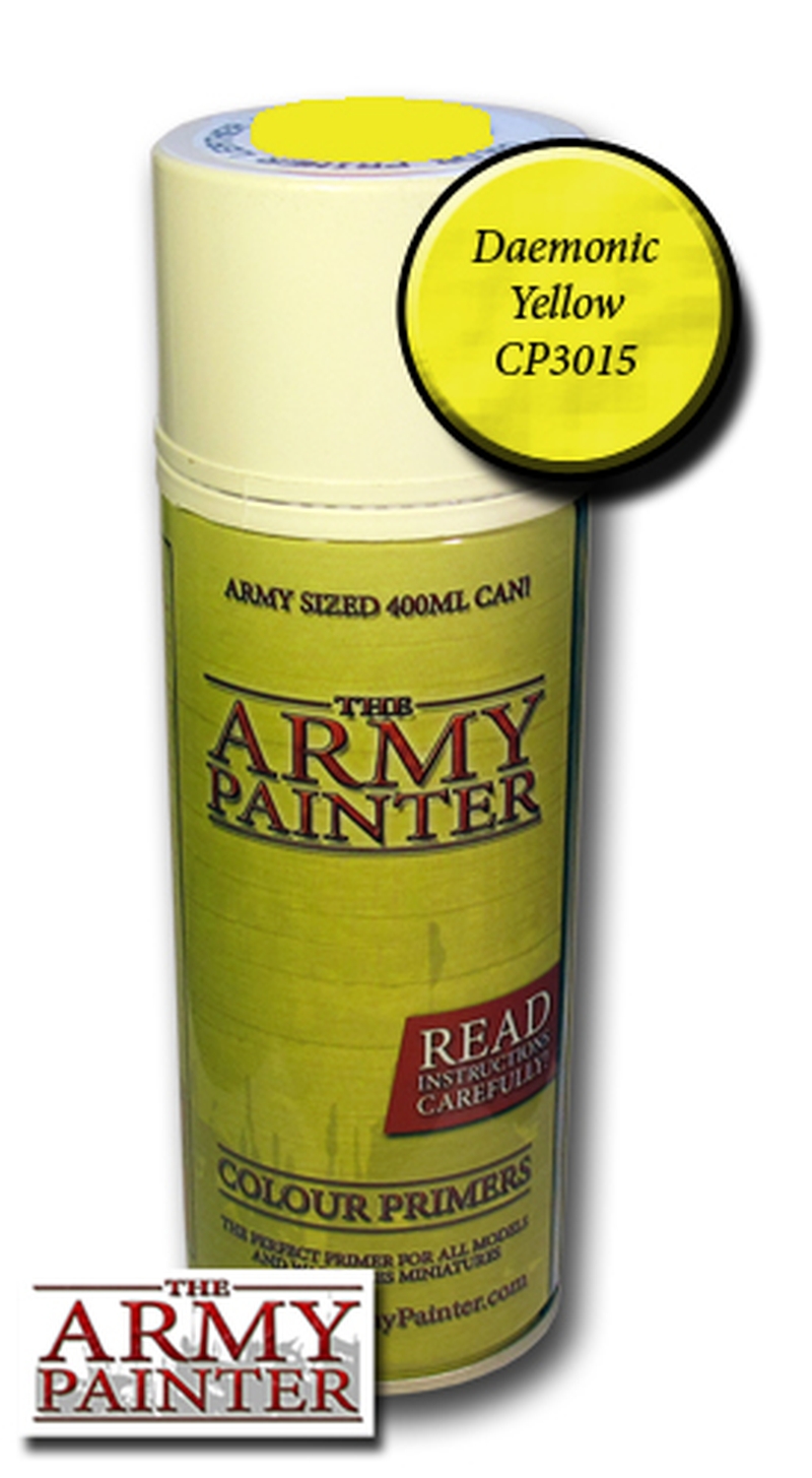 Army Painter  Primer: Daemonic Yellow (400ml)