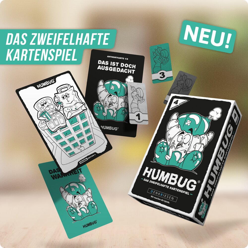 HUMBUG Original Edition Nr. 4 – Das zweifelhafte Kartenspiel