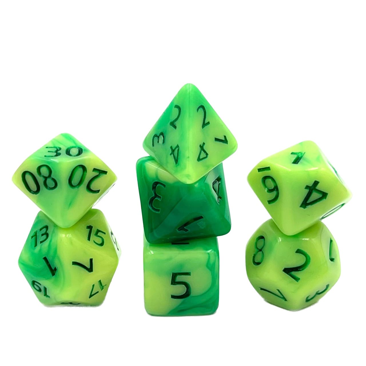 Würfelset: Sour Apple Gum (7)