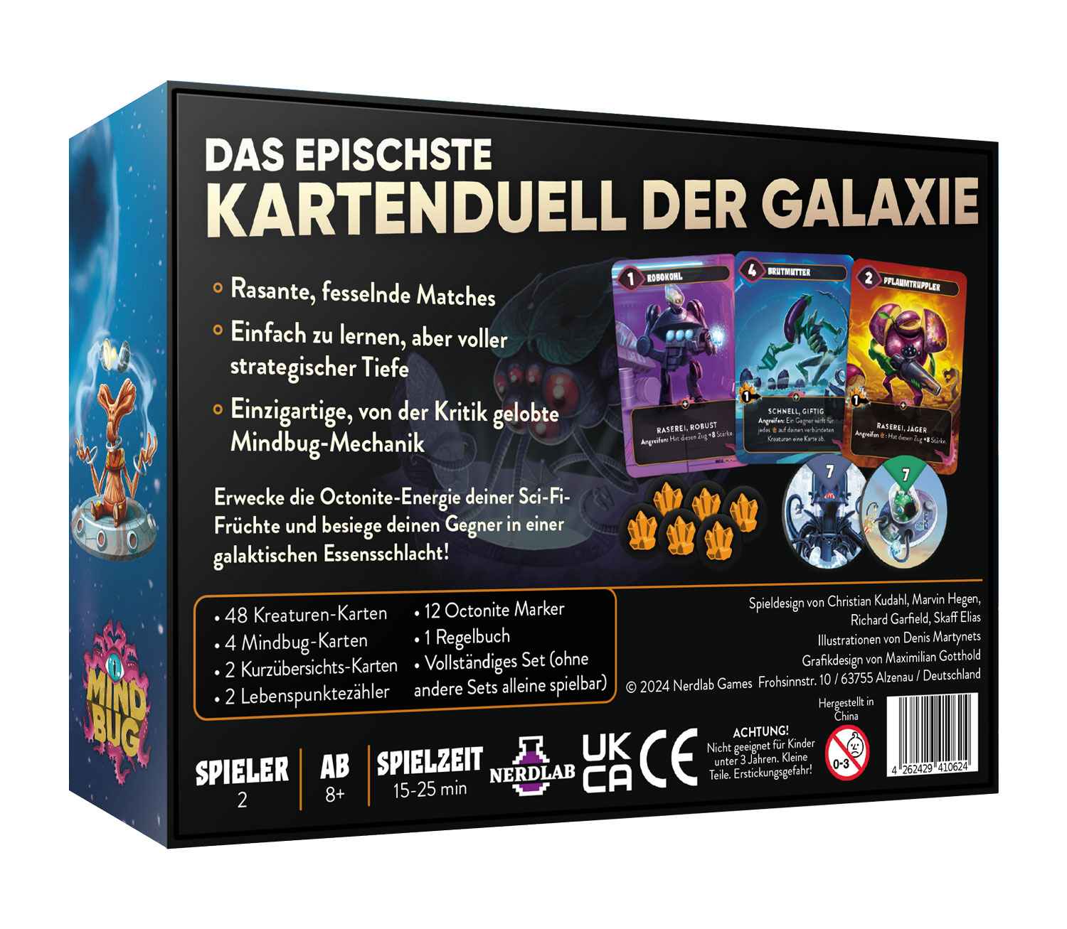 Mindbug: Galaxie der Kampffrüchte (deutsch)