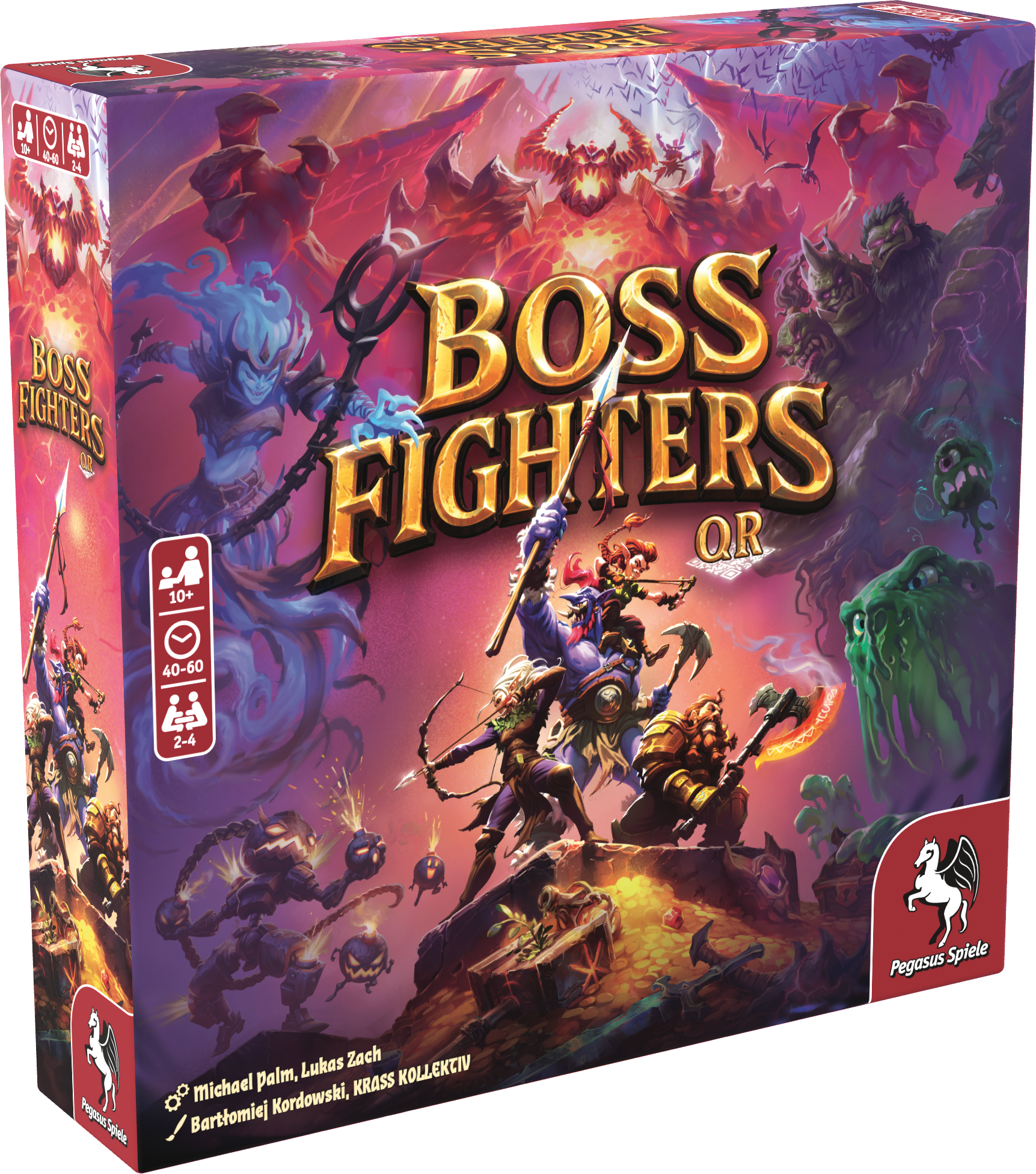 Boss Fighters QR (English Edition) *Nominated Kennerspiel 2026*