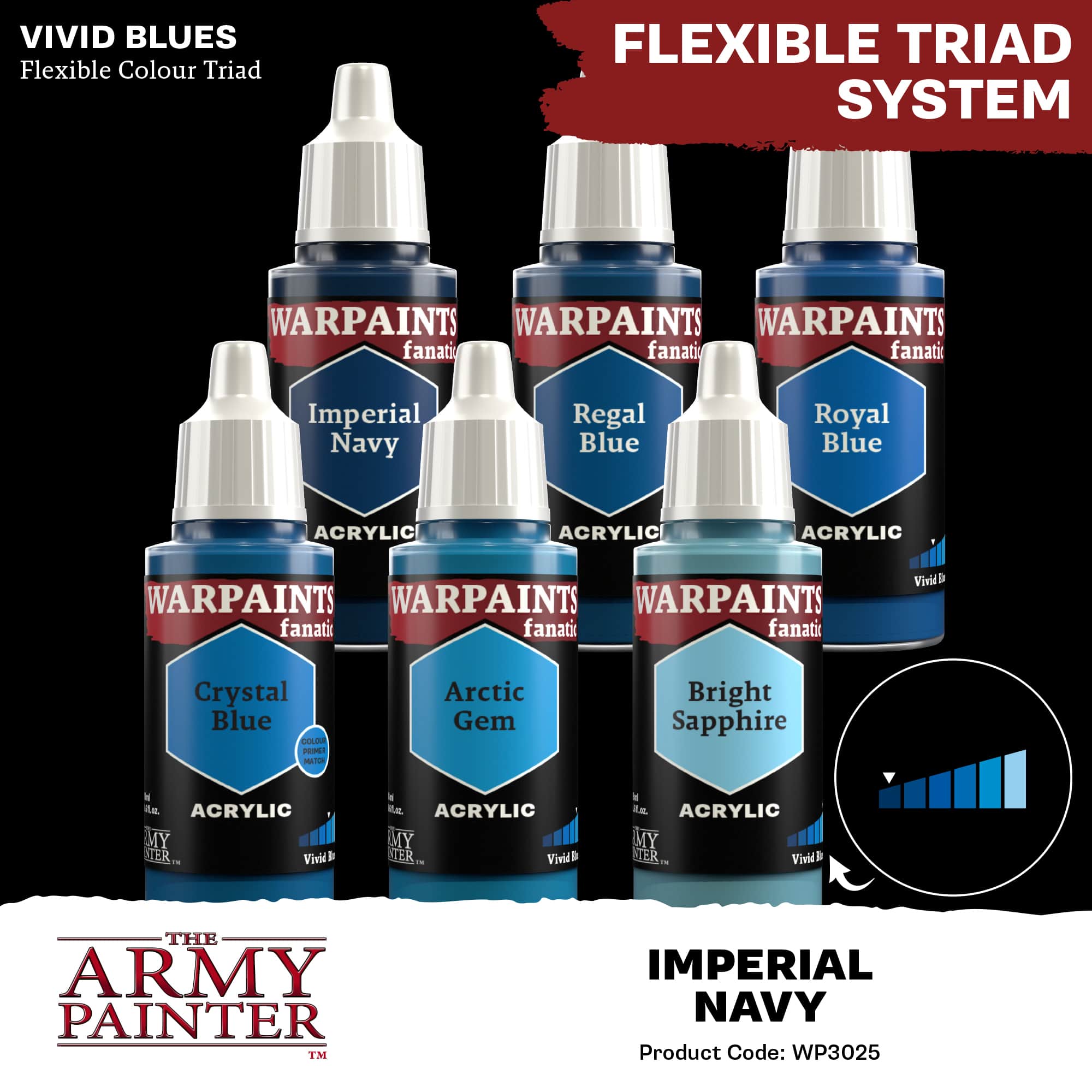 Army Painter Warpaints Fanatic: Imperial Navy (6)