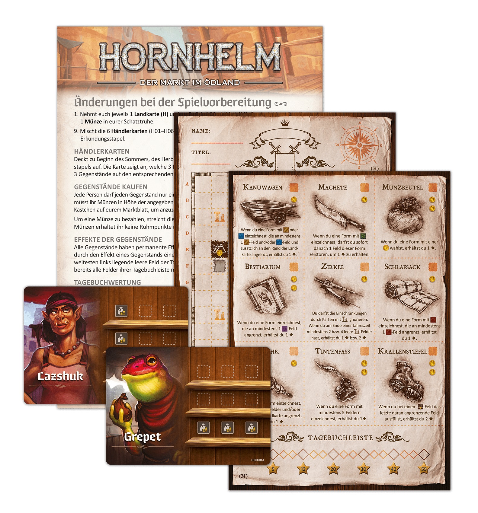Der Kartograph & Die Kartographin: Ferne Expeditionen [Erweiterung]