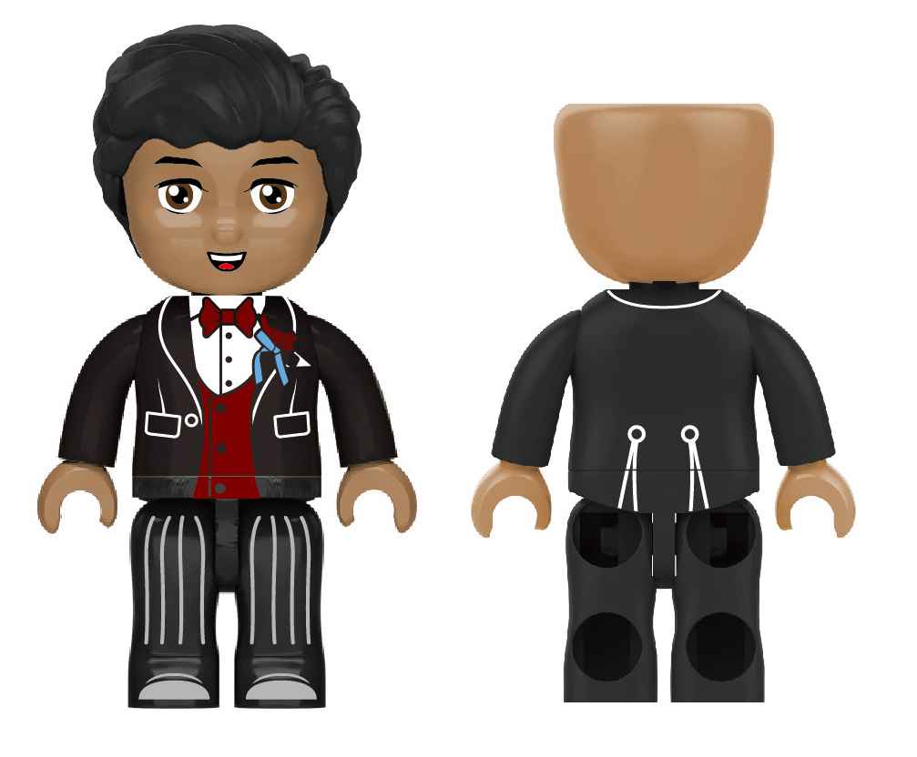 Bricity KIDDIZ Figuren-Pack: Hochzeit