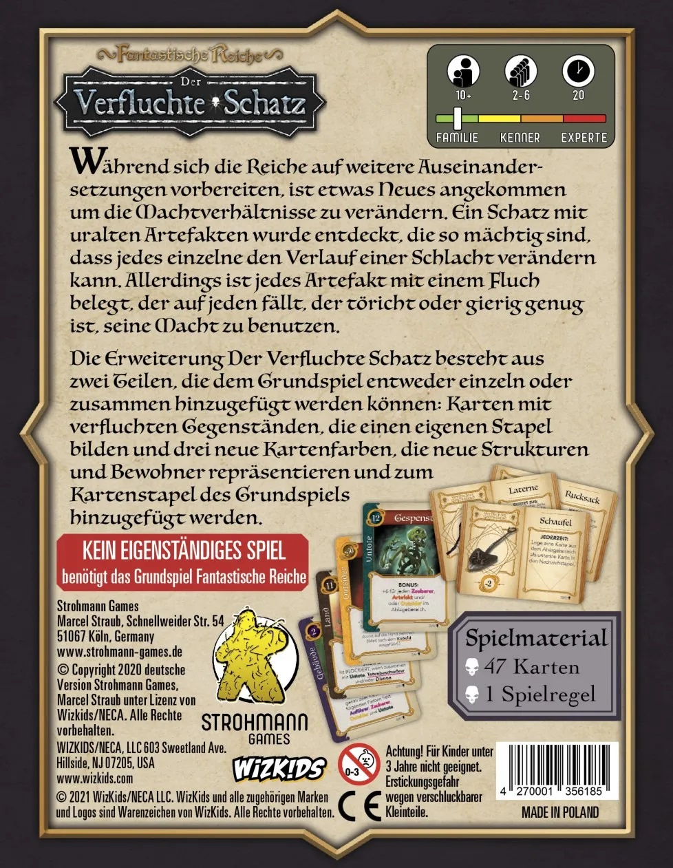 Fantastische Reiche: Der Verfluchte Schatz [Erweiterung]
