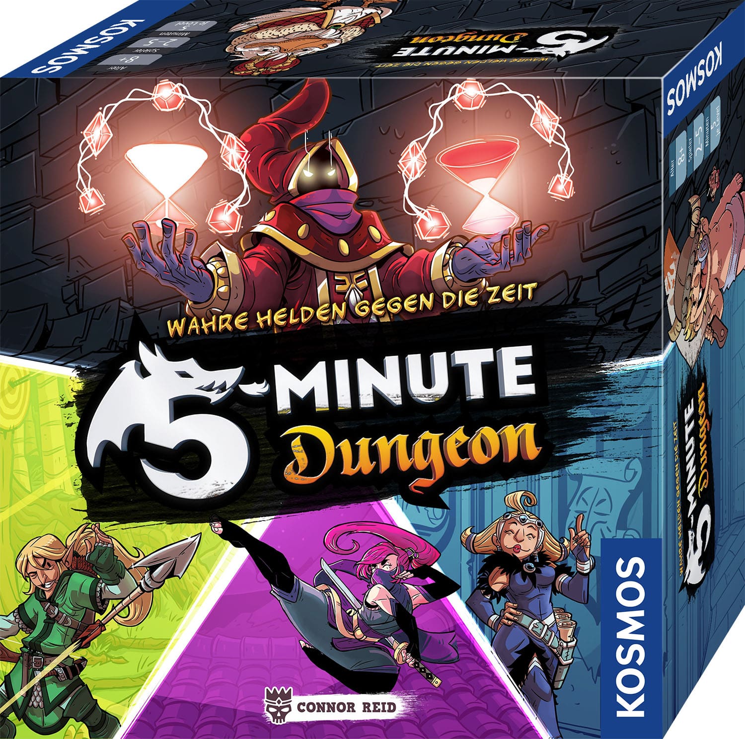 5-Minute Dungeon – 5 Helden gegen die Zeit *Empfohlen Spiel des Jahres 2018*