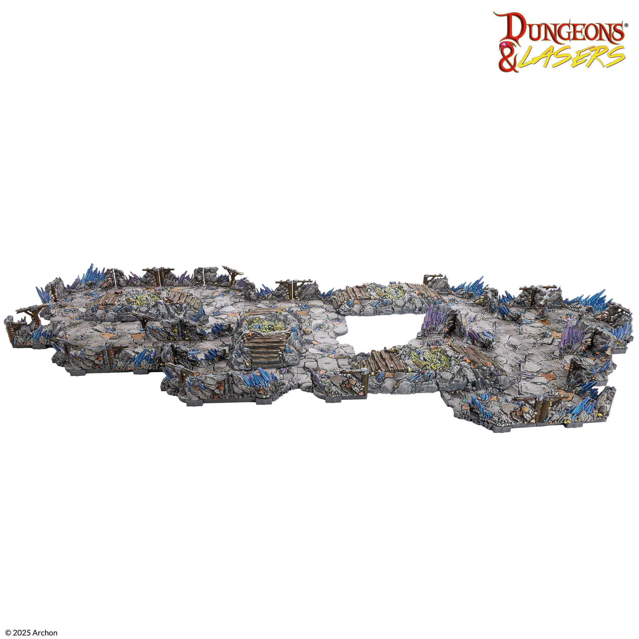 Dungeon&Lasers:Deep Mines: Pre-Painted