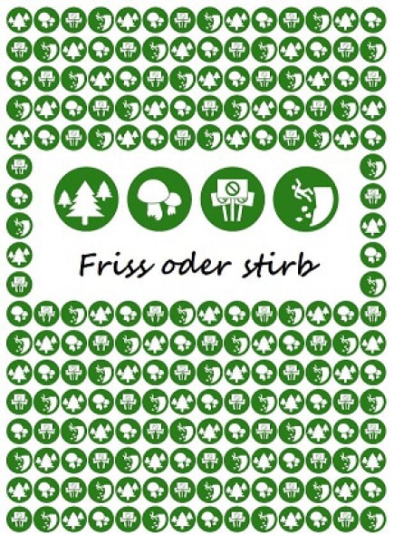 Friss oder stirb – Krimi-Dinner Spiel für 4 Personen