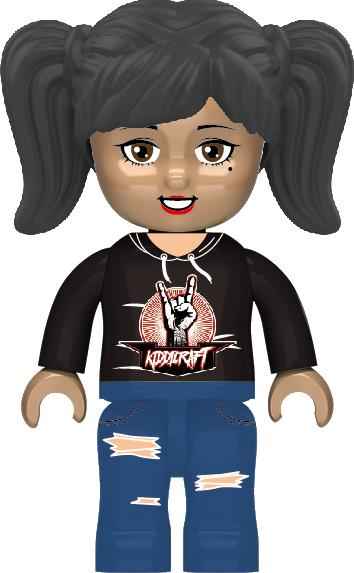 Bricity KIDDIZ Figuren-Pack Rock Festival