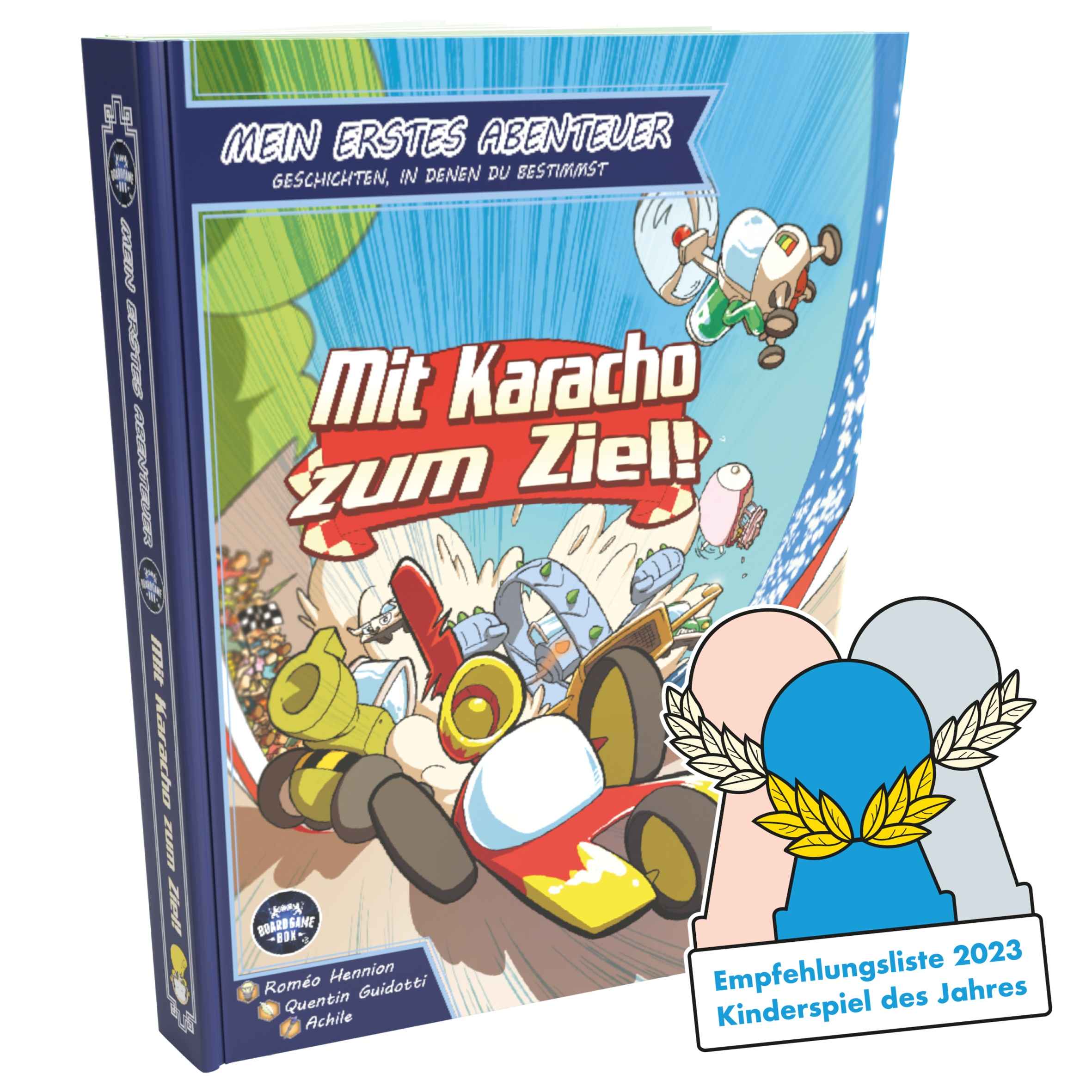 Mein erstes Abenteuer: Mit Karacho zum Ziel! (Empfehlungsliste Kinderspiel des Jahres 2023))