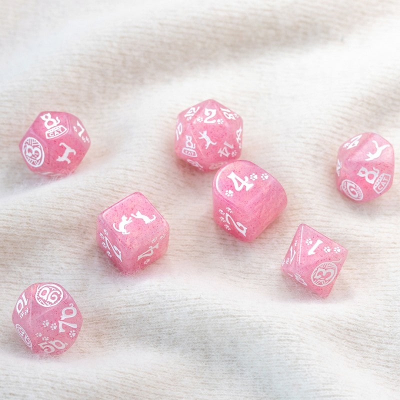 Cats Dice Set: Daisy (7)