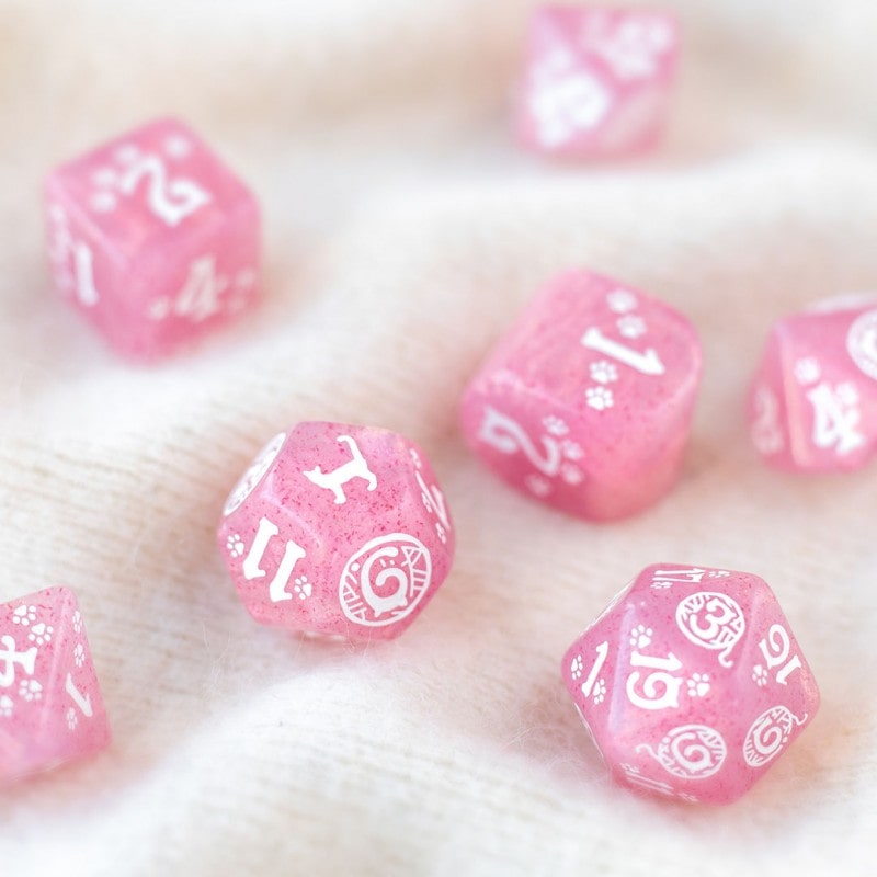 Cats Dice Set: Daisy (7)