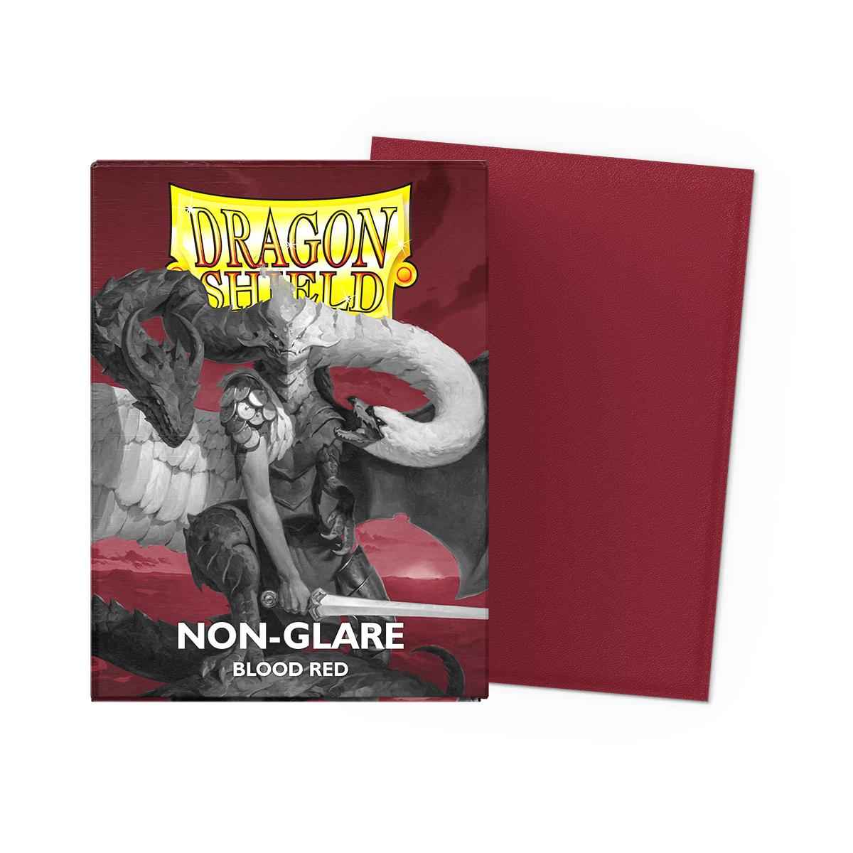 Dragon Shield: Matte – Blood Red , Non Glare V2 (100)