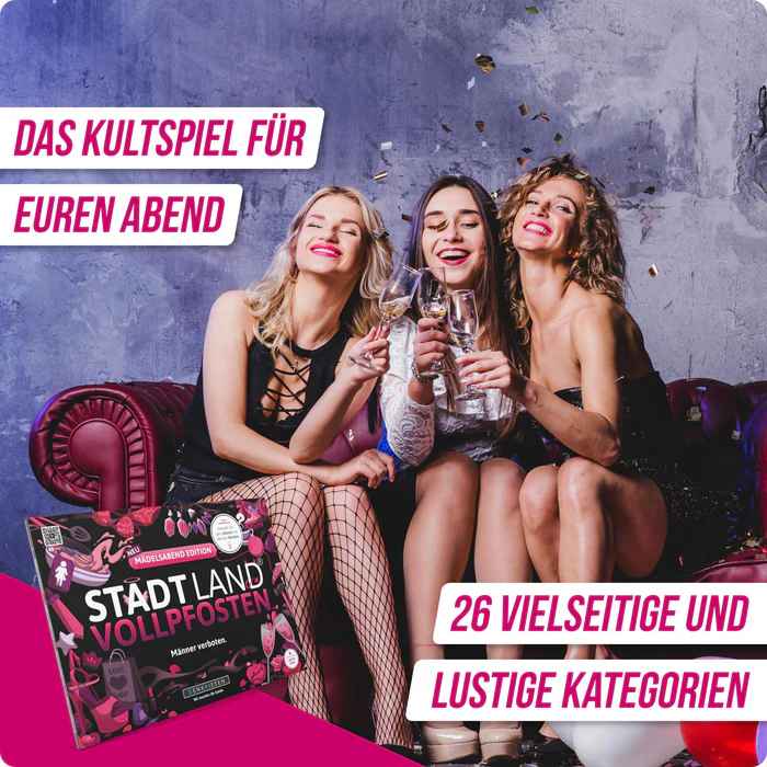 STADT LAND VOLLPFOSTEN – MÄDELSABEND EDITION - Männer verboten - A4