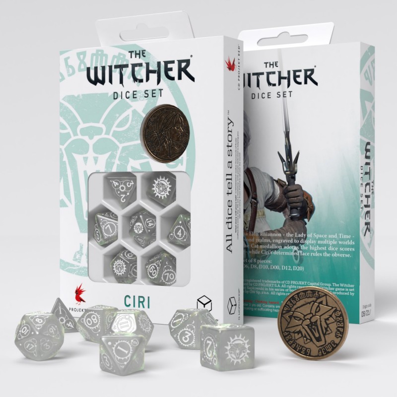 The Witcher Dice Set: Ciri - The Lady of Space and Time (7)
