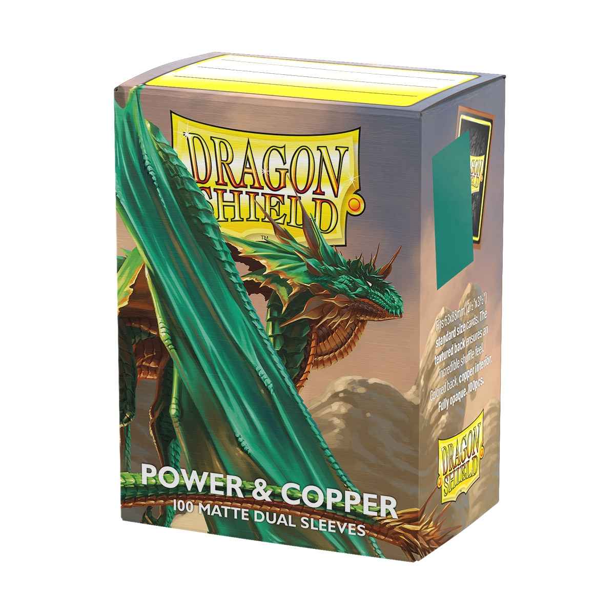 Dragon Shield: Matte Dual– Power & Copper