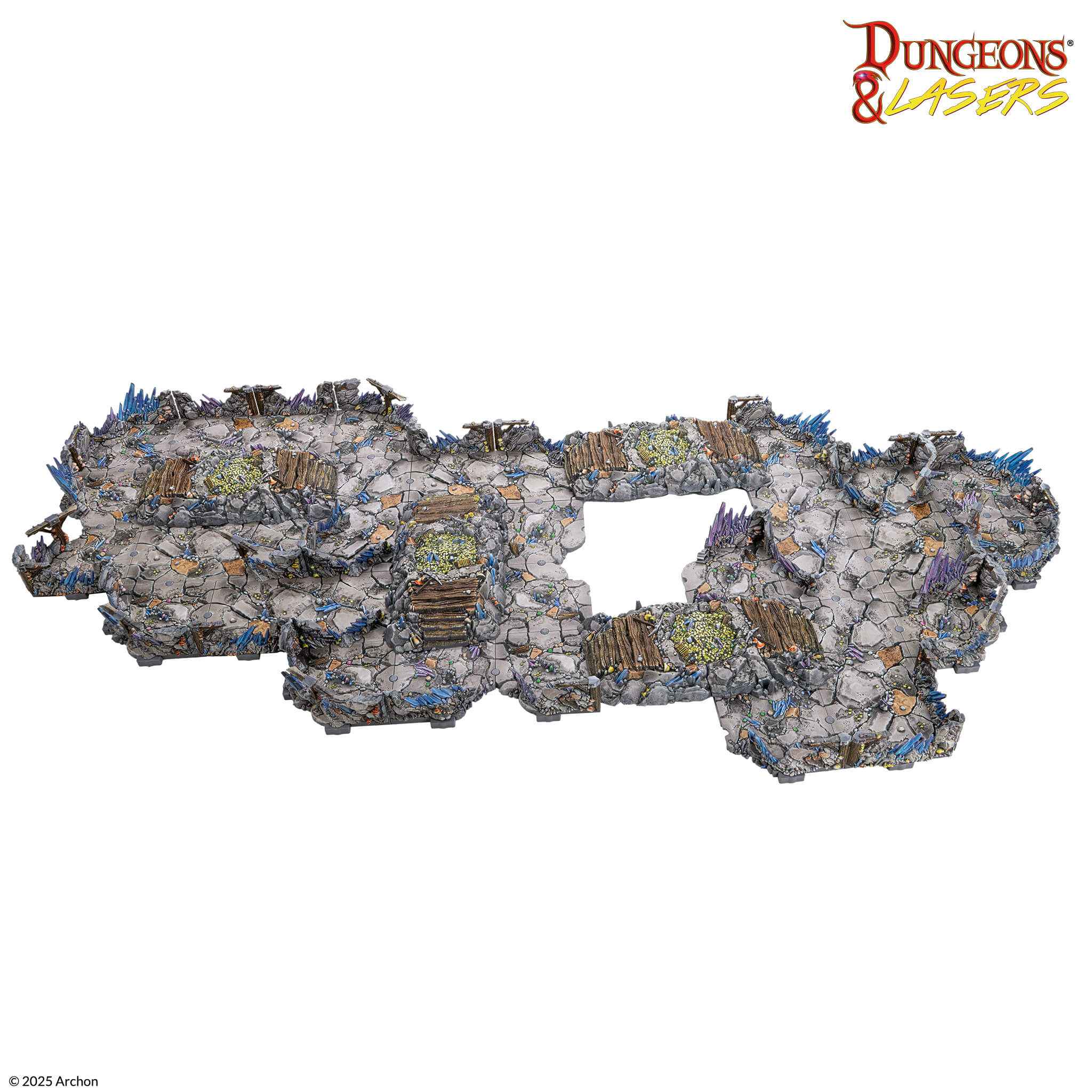 Dungeon&Lasers:Deep Mines: Pre-Painted