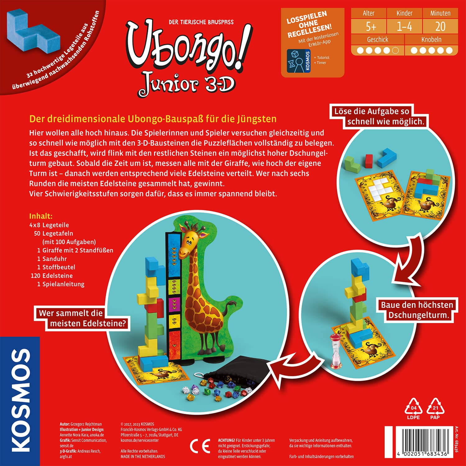 Ubongo - Junior 3D *Neu*