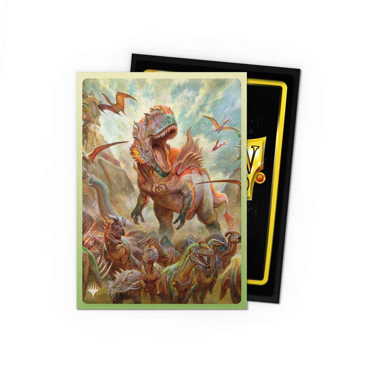Dragon Shield: Dual Matte Art Sleeves – Gishath, Sun´s Avatar (100)