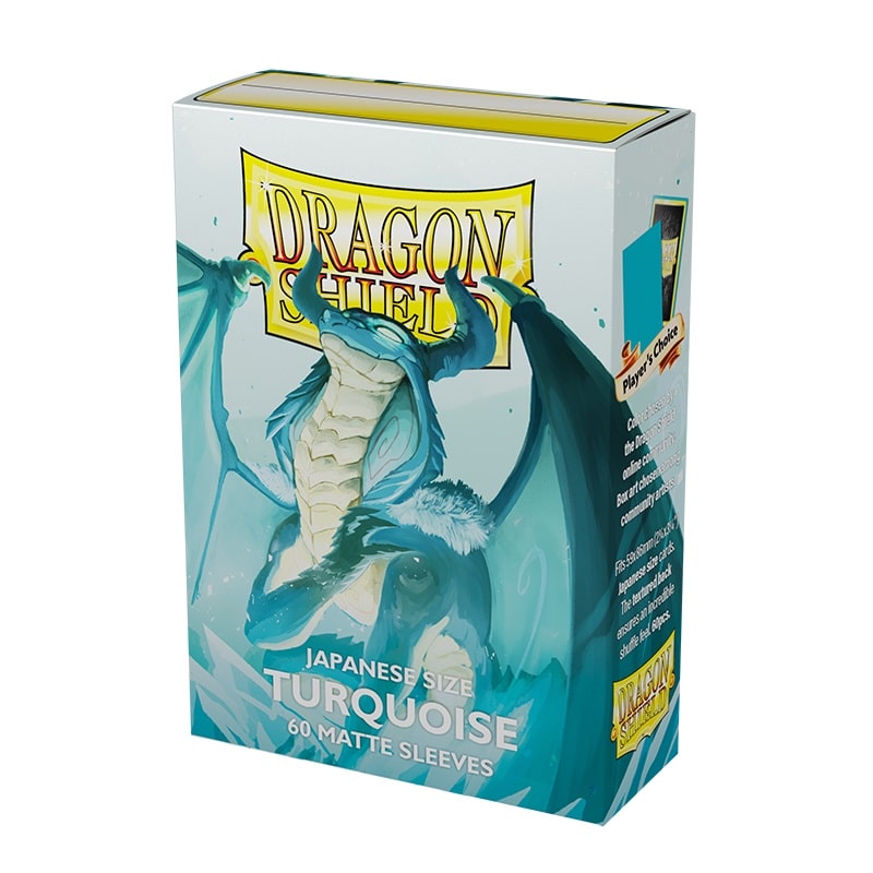 Dragon Shield: Japanese Matte – Player's Choice: Turquoise (60)