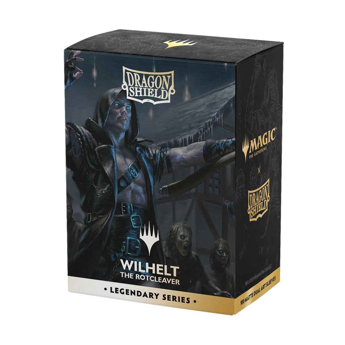 Dragon Shield: Dual Matte Art Sleeves – Wilhelt, the Rotcleaver (100)