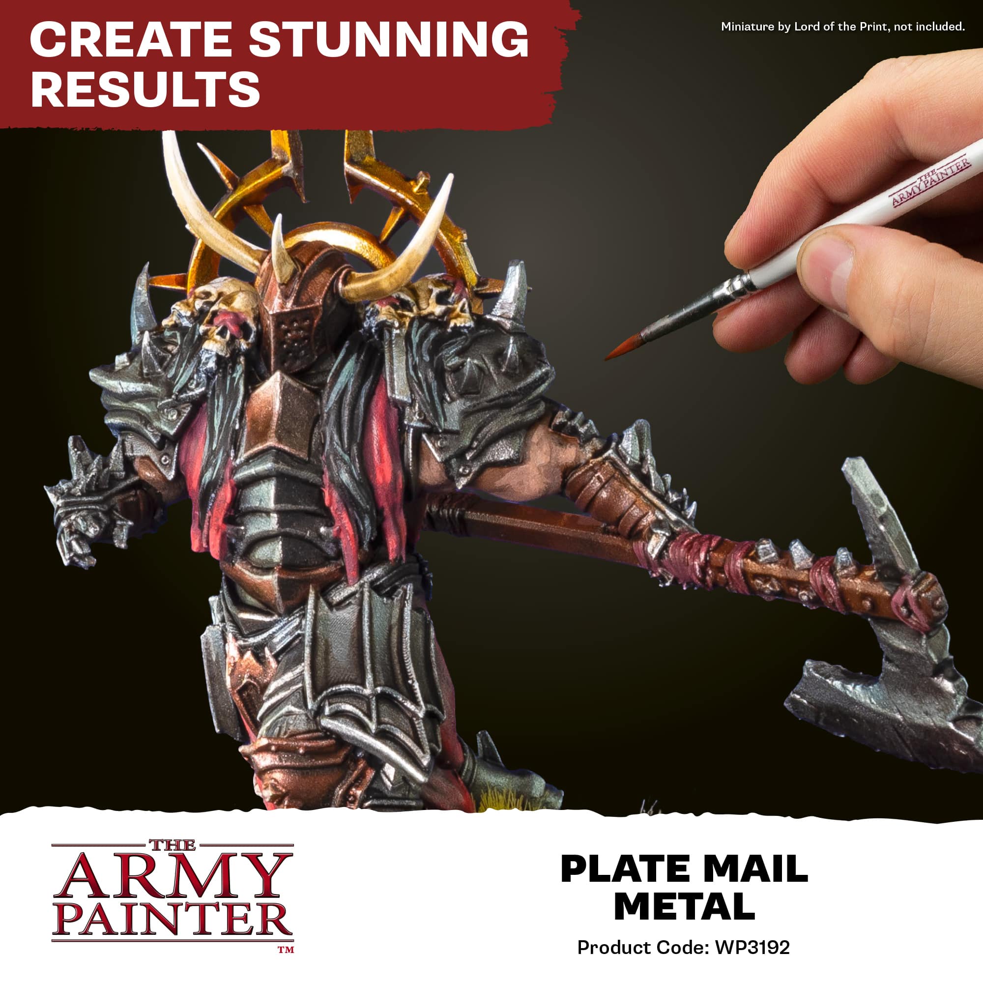 Warpaints Fanatic Effects: Plate Mail Metal (6)
