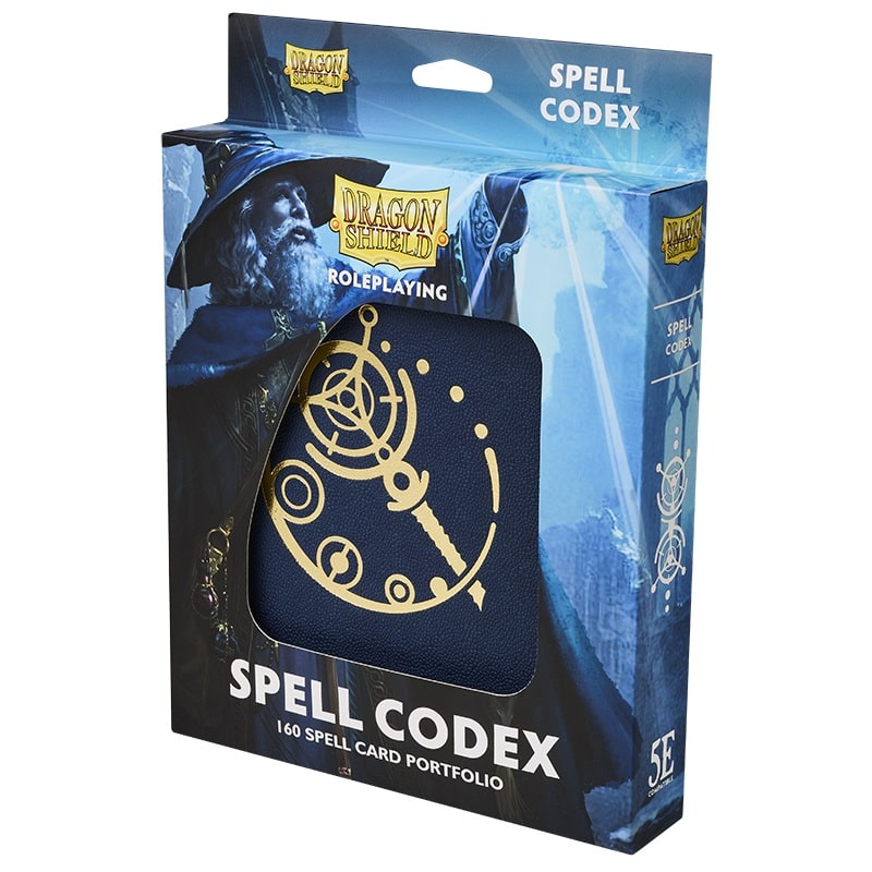 Dragon Shield: Spell Codex – Midnight Blue (160)