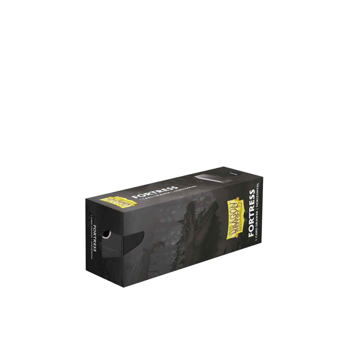Dragon Shield: Fortress Card Drawers – 1- Vertical – Black