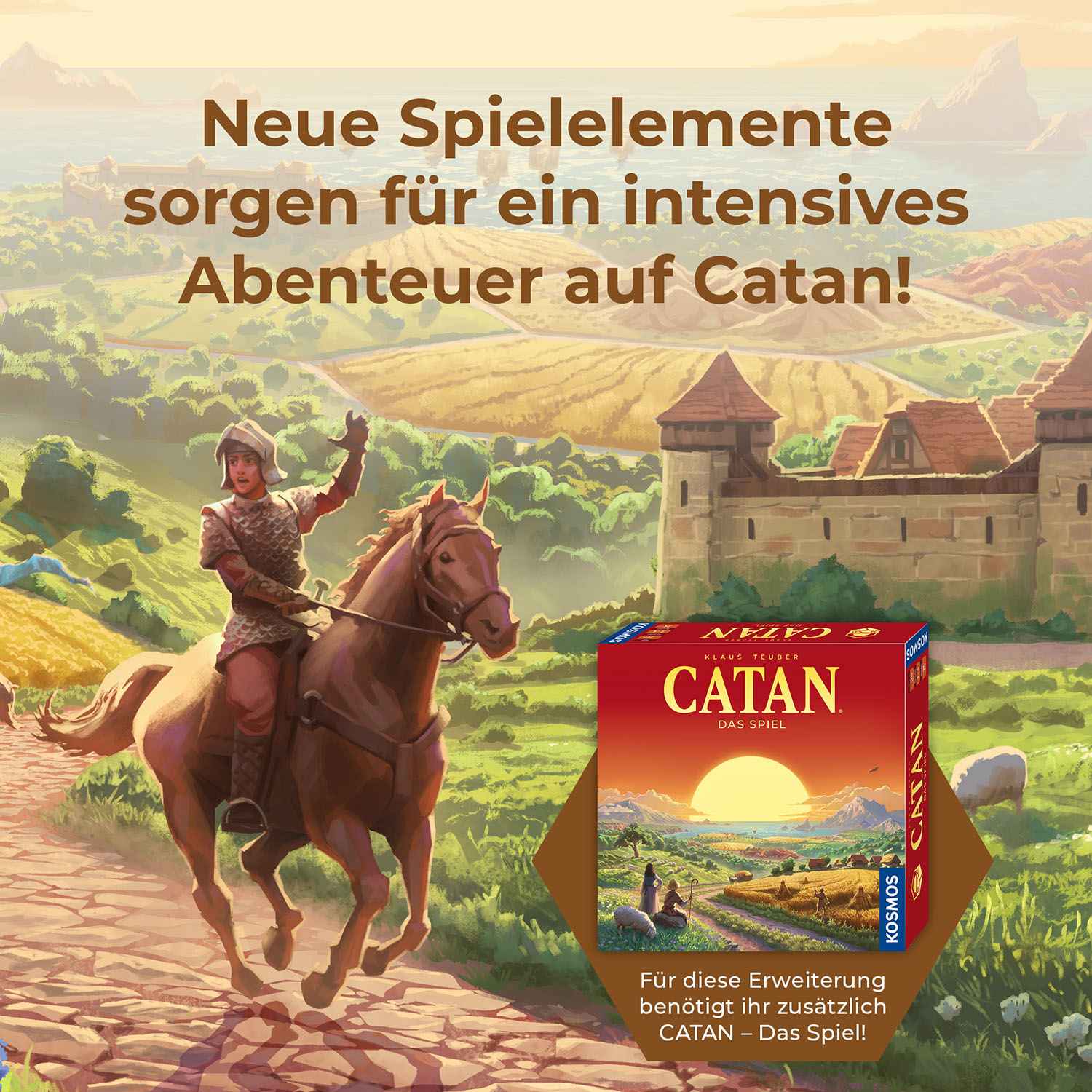 CATAN – Städte & Ritter [Erweiterung] (2025)