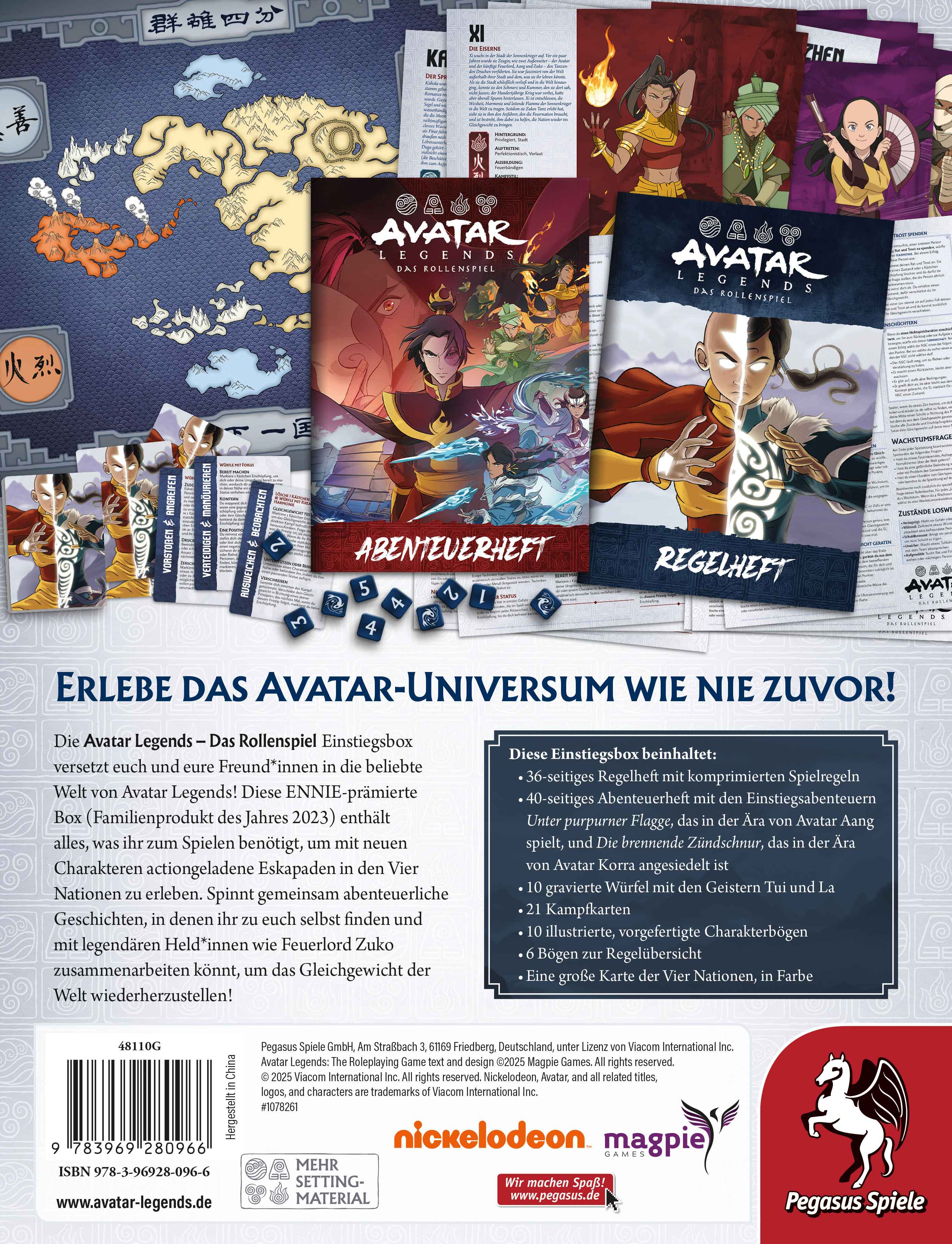 Avatar Legends – Das Rollenspiel: Einstiegsbox