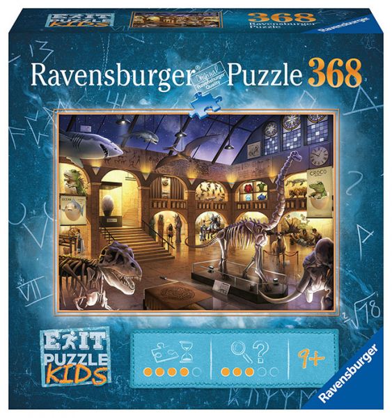 EXIT Puzzle Kids: Im Naturkundemuseum (368 Teile)