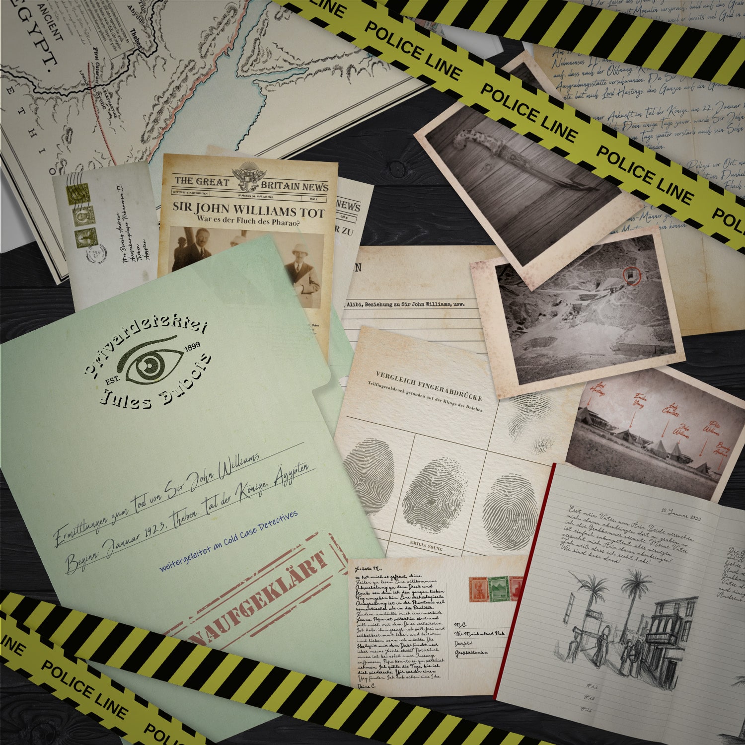 X-SCAPE: Cold Case Detectives – Fall #3 Ägypten 1923