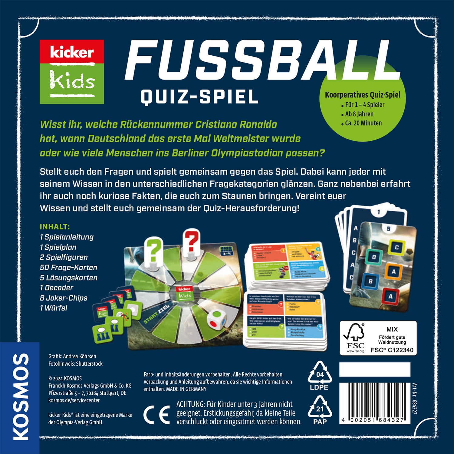 Kicker Kids Fußball-Quiz